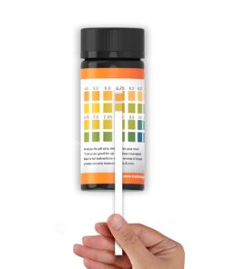 pH Test Strips 4.5 to 9.0 (200 ct) for Urine and Saliva Body pH Testing. Urinalysis Reagent Test Strips for Acidity and Alkalinity. Alkaline Diet Food and Acid pH Testing 26 71iAywPt2wL