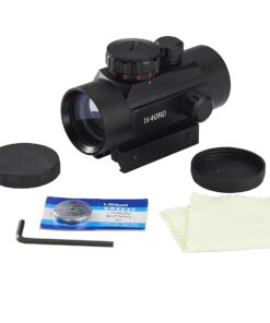 Pinty Tactical 1x40mm Reflex Red Green Dot Sight Riflescope, 4 MOA Rifle Optic Sight, Fits 20mm Picatinny Weaver Rail 30 71iBHSbIO2L