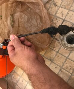 General Pipe Cleaners R-25SM Spin Thru Drain Auger with 1/4-Inch by 25-Feet Cable (P-25SM) 48 71iCVtF09L