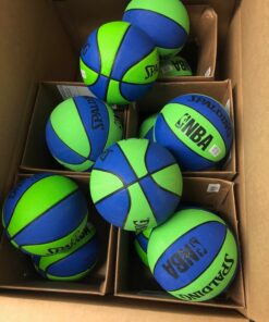 Spalding NBA Mini Rubber Outdoor Basketball Red 9 71iDtdKXOEL