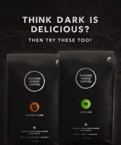 Kicking Horse Coffee, 454 Horse Power, Dark Roast, Whole Bean, 2.2 lb 19 71iDwUtCBcL