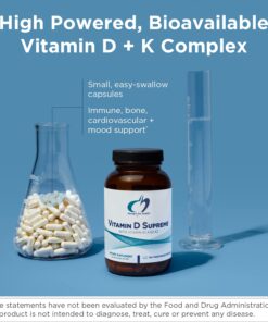 Designs for Health Vitamin D Supreme - Vitamin D 5000 IU with 2000mcg Vitamin K as MK4 for Bone Health, Heart Health & Immune Support - Vitamin D3 Enhanced with GG Supplement (60 Capsules) Unflavored 60 Count (Pack of 1) 11 71iECAIhmL