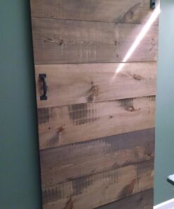 SMARTSTANDARD 13 Feet Heavy Duty Double Door Sliding Barn Door Hardware Kit - Smoothly and Quietly -Easy to Install -Includes Step-by-Step Installation, Fit 36"-40" Wide Door Panel(J Shape Hanger) 38 71iElm6TcXL