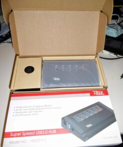 Liztek USB 3.0 4-Port Hub up to 5Gbps Transfer Rates 27 71iFO6Q6nL