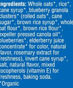 Kashi Organic Blueberry Clusters Breakfast Cereal - Non-GMO Project Verified, Bulk Size, 13.4 Oz Box (Pack of 10) 13.4 Ounce (Pack of 10) 23 71iFv fQ0uL
