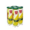 WILSON Championship Tennis Balls Regular Duty Single Can (3 Balls) 44 71iG PCBEKS