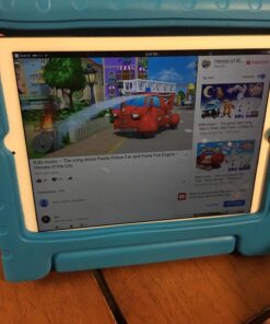 AVAWO Kids Case for Apple iPad 2 3 4 - Light Weight Shock Proof Convertible Handle Stand Kids Friendly for iPad 2, iPad 3rd Generation/ 4th Generation Tablet - Blue for iPad 2 3 4 Generation (Old Model) 43 71iGwAC0F3L 1