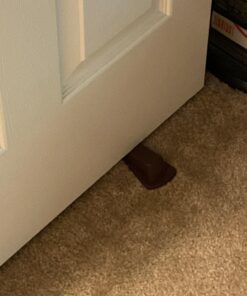 Shepherd Hardware 9133 Door Stop, 1-Pack, Brown 1 Count (Pack of 1) 37 71iHa5092qL