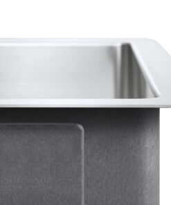 ZUHNE 32-Inch Stainless Steel Undermount Kitchen Sink Double Bowl 16 Gauge (60/40 Low Divide) 60/40 Low Divide 20 71iHeaKZT0L 1