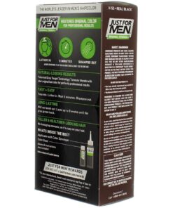 Just For Men Shampoo-In Hair Color - Real Black - 2 pk 2 Count (Pack of 1) 11 71iHrZ9zpXL