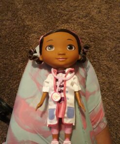 Doc McStuffins Toy Hospital Doc 8.5 Inch Articulated Doll with Doctor Accessories, Kids Toys for Ages 3 Up by Just Play 20 71iI9I4A9rL