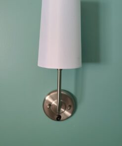 Creative Hobbies 5 Pack of Rotary Style On/Off Canopy Light Switch, Lamp Switch, 3/1 amps at 125/250V, Metal Bushing with 6 Inch Wire Leads Stripped Ends 35 71iIBQcpHrL