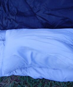 Double Sleeping Bag, Ohuhu Sleeping Bags for Adults with 2 Pillows 2 Person Sleeping Bag for Kids Waterproof Cold Weather Sleeping Bags for Family Teens Camping Backpacking Hiking Outdoor Black 54 71iIE3MBQL