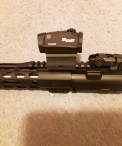 Sig Sauer Romeo5 1X20mm Tactical Hunting Shooting Durable Waterproof Fogproof Illuminated 2 MOA Red Dot Reticle Gun Sight, Picatinny Mount Included 45 71iIPCW7hBL