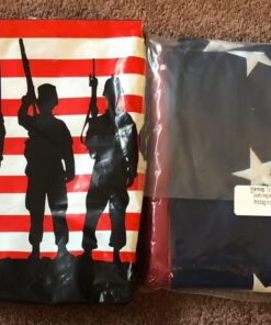 American Flag 3x5 Outdoor by Grace Alley, Embroidered Stars, Sewn Stripes, Heavy Duty, Hand Made and Fade Resistant - Long Lasting Nylon & Brass Grommets for Commercial Grade Durability, 100% Made in USA 51 71iJ1EtH 5L