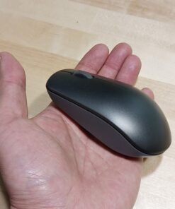 Lenovo 530 Full Size Wireless Computer Mouse for PC, Laptop, Computer with Windows - 2.4 GHz Nano USB Receiver - Ambidextrous Design - 12 Months Battery Life - Graphite Grey 22 71iJIfT4jjL
