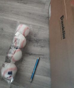 Franklin Sports Grow-with-Me Kids Baseball Batting Tee + Stand Set for Youth + Toddlers - Youth Baseball, Softball + Teeball Hitting Tee Set for Boys + Girls Grow With Me Tee - MLB Baseball 40 71iJUR5F8L