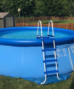 Intex 15ft X 48in Easy Set Pool Set with Filter Pump, Ladder, Ground Cloth & Pool Cover 18 71iJg777zTL