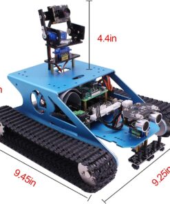 Yahboom Raspberry Pi Robot Tank Chassis AI 2DOF Camera Starter Kit Python Programmable Electronic Science Project DIY G1 Tank STEM Smart Car Robotic Kit for Kids Teens G1 Tank Without Pi 40 71iK5PWjslL