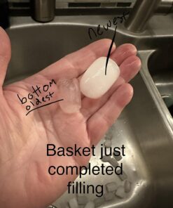 ecozy Portable Countertop Ice Maker - 9 Ice Cubes in 6 Minutes, 26 lbs Daily Output, Self-Cleaning with Ice Bags, Scoop, and Basket for Kitchen, Office, Bar, Party - Black Bullet Ice 1 25 71iKecaEL5L