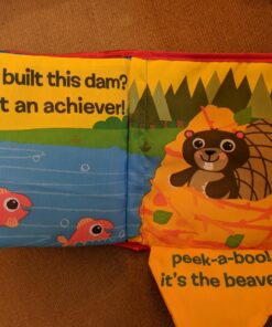 Lamaze Peek-A-Boo Forest Soft Baby Book - Clip-On Cloth Book - Washable Crinkling Fabric Pages for Sensory Play - Teething and Learning Toys for Babies - 6 Months and Up 55 71iL1nWUiqL