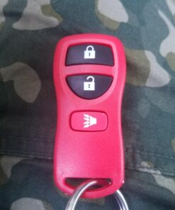 KeylessOption Keyless Entry Remote Control Car Key Fob Replacement for KBRASTU15, CWTWB1U733-Red Red 21 71iMEU7RjhL