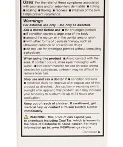 Alternative view of MG217 Multi Symptom Relief 2% Coal Tar Medicated Psoriasis Ointment oz Jar, 4 Oz 4 Ounce (Pack of 1)