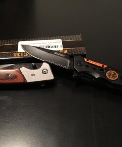 TAC-FORCE Spring Assisted Opening EMT EMS ORANGE Rescue Folding Pocket Knife 40 71iMdjnNj2L