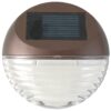 Moonrays 95027 Solar Deck Light Wall Mount Sconce, Round Round Sconce 22 71iMxjOcwvL