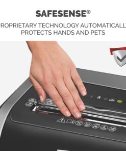 Fellowes Powershred 79Ci 16-Sheet 100% Jam-Proof Crosscut Paper Shredder for Office and Home, Black/Dark Silver 3227919 16 Sheet 24 71iMxvJjY2L