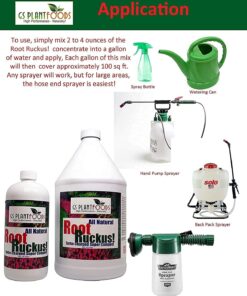 Root Ruckus Compost Fertilizer Organic - Turbo Charged Compost for Plants (32 oz) - Humic Acid & Sea Kelp Nutritional Root Supplement for Lawns, Soil, Shrubs & Vegetables 1 Quart 16 71iNISWuaoL