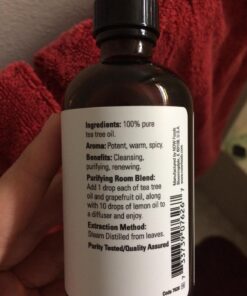 Now Foods: Tea Tree Oil, 4 oz 4.00 Fl Oz (Pack of 1) 21 71iNlNO5s6L