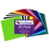 Vinyl Ease 12" x 12" 30 Sheets Assorted Glossy Colors Permanent Adhesive Vinyl for Cricut, Silhouette, Pazzles, Craft ROBO, QuicKutz, Craft Cutters, Die Cutters, Sign Plotters - V0101 14 71iOAf88BeL