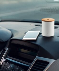 Essential Oil Diffuser, AromaAllure Waterless Portable Mini Oil Diffuser for Car, Office and Closet 26 71iP6erktAL