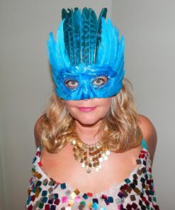 Fun Express Deluxe Feather Mask Assortment (1 Dozen)(Discontinued by manufacturer) 22 71iQ sL2 gL