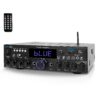 Pyle Wireless Bluetooth Home Stereo Amplifier-Multi-Channel 200W Power Amplifier Home Audio Receiver System w/Optical/Phono/Coaxial,FM Radio,USB/SD,AUX,RCA,Mic in-Antenna,Remote-Pyle PDA4BU 7 71iQKLKyDgS