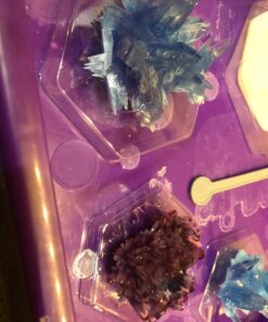 4M 7 Crystal Growing Science Experimental Kit with Display Cases - Easy DIY STEM Toy Lab Experiment Specimens, Educational Gift for Kids, Teens, Boys & Girls 7 Crystals 102 71iQjW4phOL 1