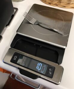 OXO Good Grips 11 Pound Food Scale with Pull-Out Display, Stainless Steel 1 75 71iQtG JMOL