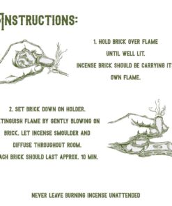 Incienso de Santa Fe - Piñon Natural Wood Incense Bricks, 40 Count 25 71iRCd8JjjL