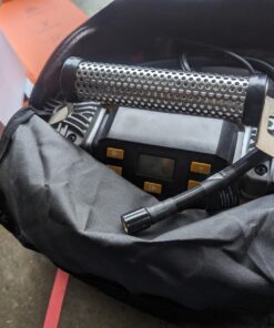 AstroAI Portable 160 PSI Heavy Duty Tire Inflator Pump with Screen, Dual Cylinders & Dual Motors, Dual Power Air Compressor for SUVs, RVs, ORVs, Trucks, Cars, Air Mattresses, etc., Auto Off, LED Light 1-yellow 28 71iRNmcpyXL