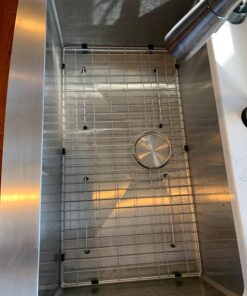 Kraus KHF200-33 Standart PRO Stainless Steel Sink 33 inch Farmhouse Apron Single Bowl 16 gauge Rounded Apronfront 56 71iRq0lW0ML