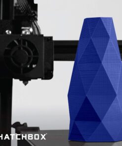 HATCHBOX 3.00mm Blue PLA 3D Printer Filament - 1kg Spool (2.2 lbs) - Dimensional Accuracy +/- 0.03mm 3d Pla-1kg3.00-blu 15 71iS1BcZf5L