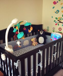 Delta Children Emery 4-in-1 Convertible Baby Crib - Greenguard Gold Certified, Dark Chocolate 4-in-1 Crib 42 71iSFnEKIiL