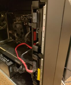 Cable Matters 3-Pack 90 Degree Right Angle SATA Cable 18 Inches (6.0 Gbps SATA III Cable , SATA SSD Cable, SATA 3 Cables) Black 46 71iSLOBLoNL