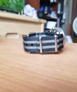 BluShark Original Premium Nylon Watch Strap - Stainless Steel Buckle with Multiple Sizes & Premium Styles, Replacement Watch Straps for Men & Women, Ballistic Military Waterproof BOND 20mm Premium Brushed Buckle 42 71iSQbDySDL