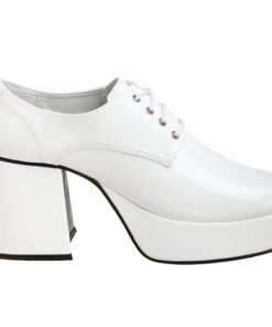Funtasma by Pleaser Men's Jazz-02 Platform Oxford Large White Patent 13 71iTKw3VSL