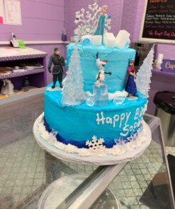 Winter Wonderland Princess Elsa Frozen Birthday Cake Topper Set 46 71iTclugqRL