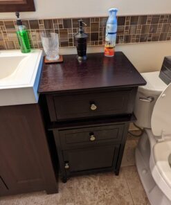 Winsome Eugene Accent Table, 18.9 inches, Espresso 49 71iTht90egL