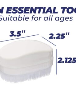 Wilbarger Therapy Brush, 2 Pack – Therapressure Brush for Occupational Therapy for Sensory Brushing – Designed by Patricia Wilbarger – Use as Part of the Wilbarger Brushing Protocol 18 71iTiYA3edL