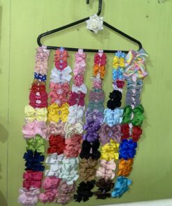 CÉLLOT 40Pcs 3 Inch Boutique Grosgrain Ribbon Pinwheel Hair Bows Alligator Clips For Girls Toddlers Accessories Teens Gifts In Pairs 40pcs/20color-A 32 71iURfNmFML